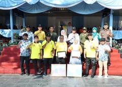 Hadir Upacara Haornas Ke 40, Kapolres Ajak Anggotanya Gemar Olahraga